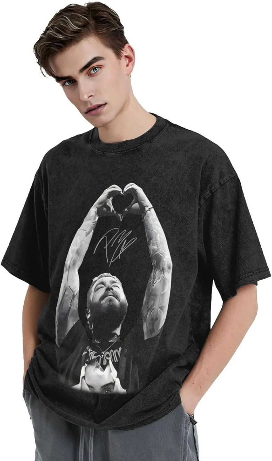 The Big Ass Stadium Tour T-Shirts Men Suitable Interesting Cotton Retro Top Black