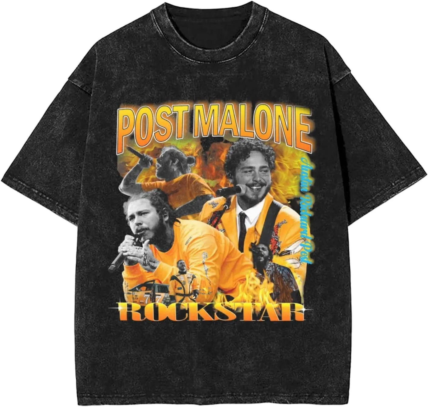 The Big Ass Stadium Tour T-Shirts Men Suitable Interesting Cotton Retro Top Black