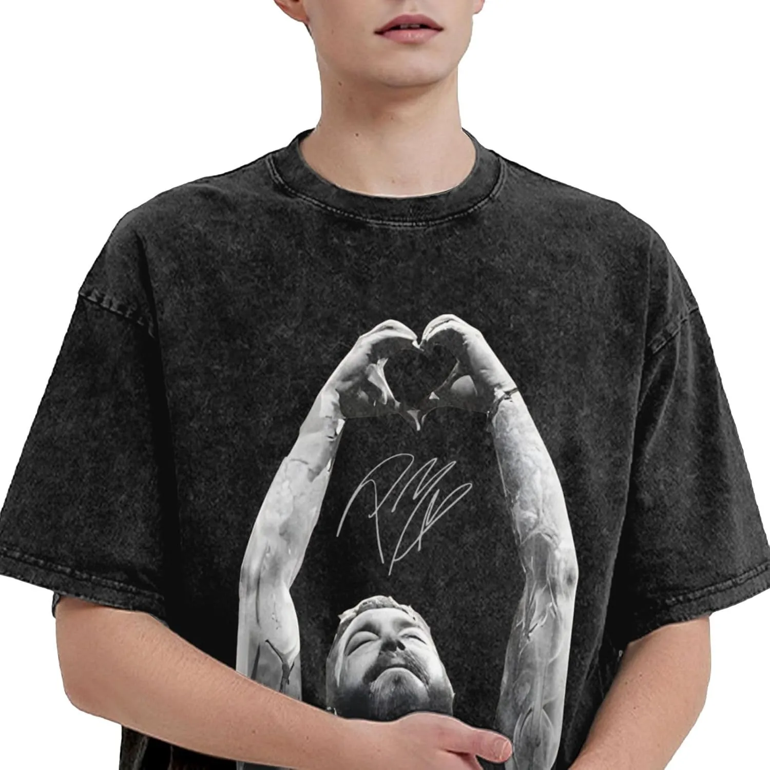 The Big Ass Stadium Tour T-Shirts Men Suitable Interesting Cotton Retro Top Black