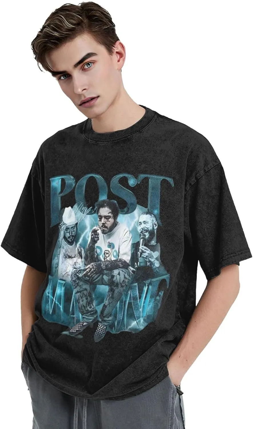 The Big Ass Stadium Tour T-Shirts Men Suitable Interesting Cotton Retro Top Black