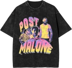 The Big Ass Stadium Tour T-Shirts Men Suitable Interesting Cotton Retro Top Black