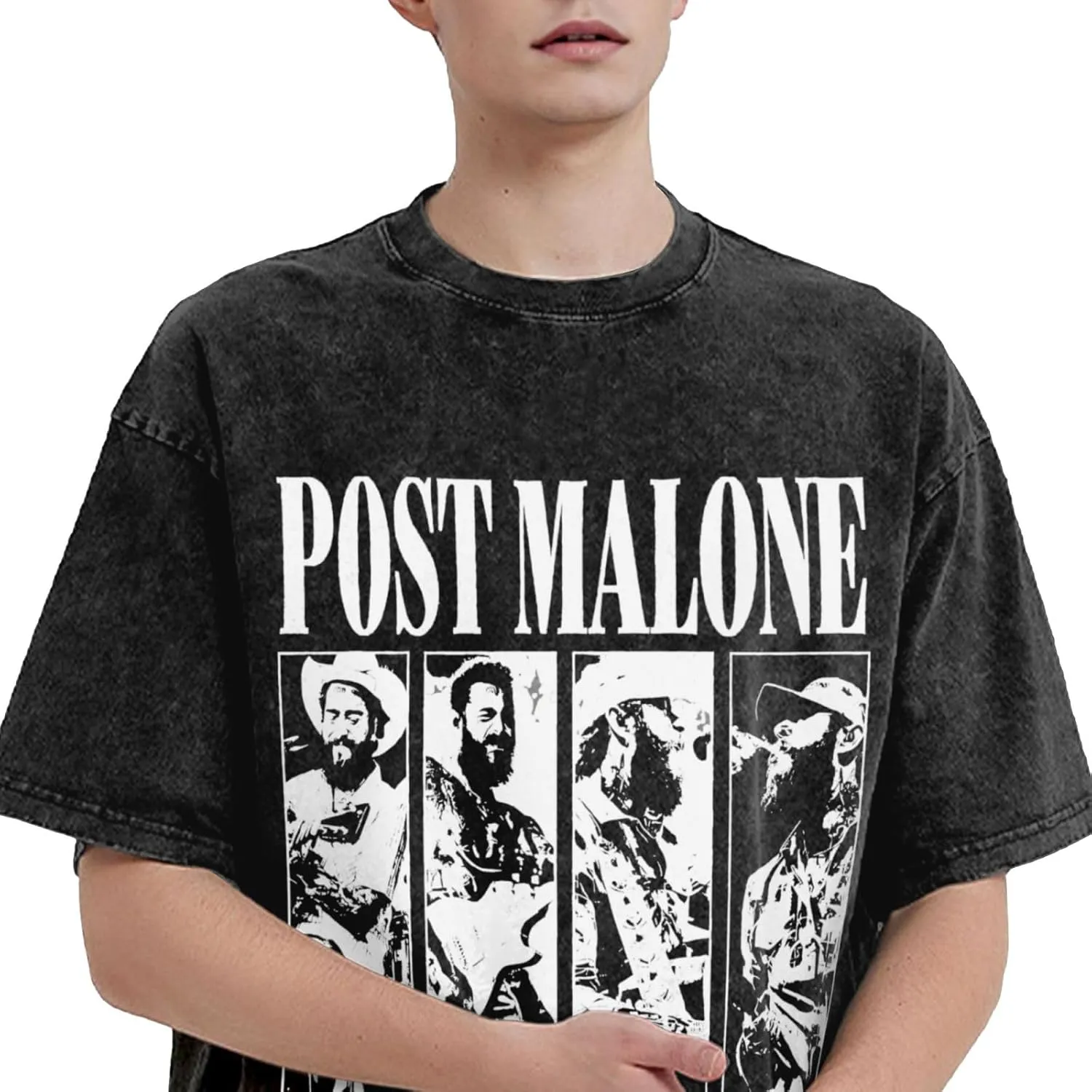 The Big Ass Stadium Tour T-Shirts Men Suitable Interesting Cotton Retro Top Black