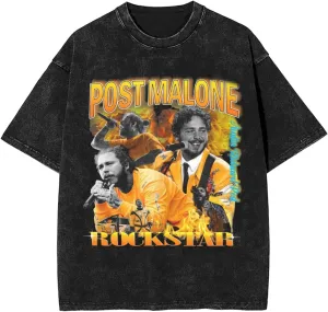 The Big Ass Stadium Tour T-Shirts Men Suitable Interesting Cotton Retro Top Black