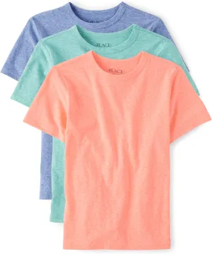 The Children's Place Boys' Short Sleeve Crew Neck T-Shirts