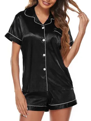 The In Between - Silk Satin Pajama Set