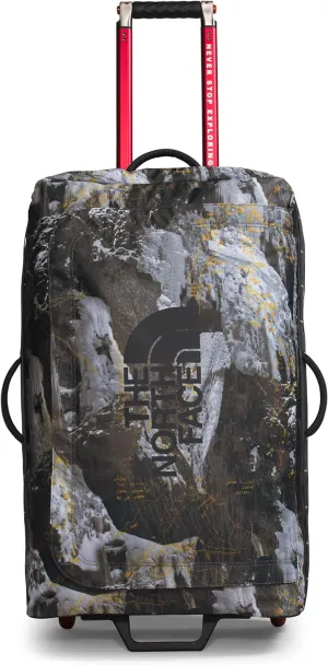 THE NORTH FACE Base Camp Voyager 29 Roller, Falcon Brown Conrads Notes Print/TNF Black, One Size