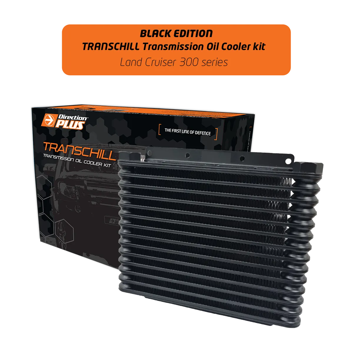 Transchill Arctic Black Transmission Cooler Kit TOYOTA LAND CRUISER 300 SERIES (TCB635DPK)