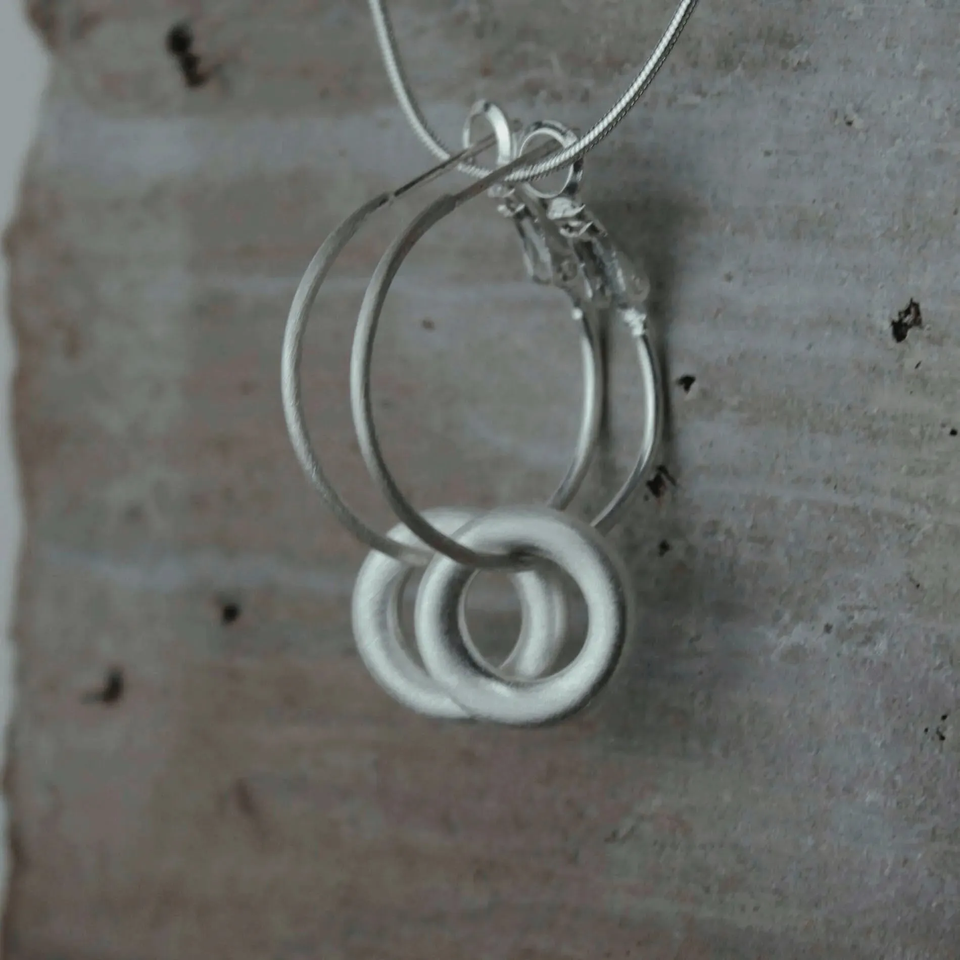 Tula Construct Chunky Hoop Earring Gold Plating