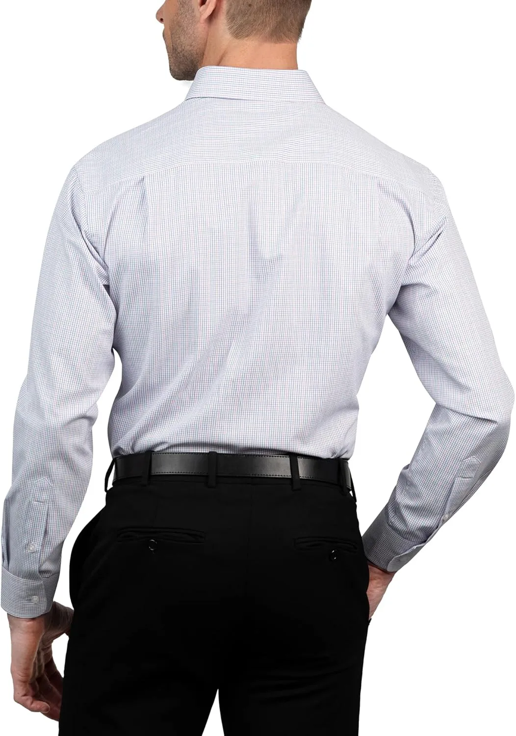 U.S. Polo Assn. Regular Fit Long Sleeve Button Down Dress Shirts for Men Wrinkle Free Long Sleeve Shirt Mens Formal Stretch