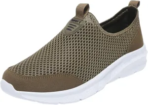 Walking Shoes for Mens Slip On Tennis Sneakers Lightweight Breathable Slip in Shoes Running Shoes Workout Shoes