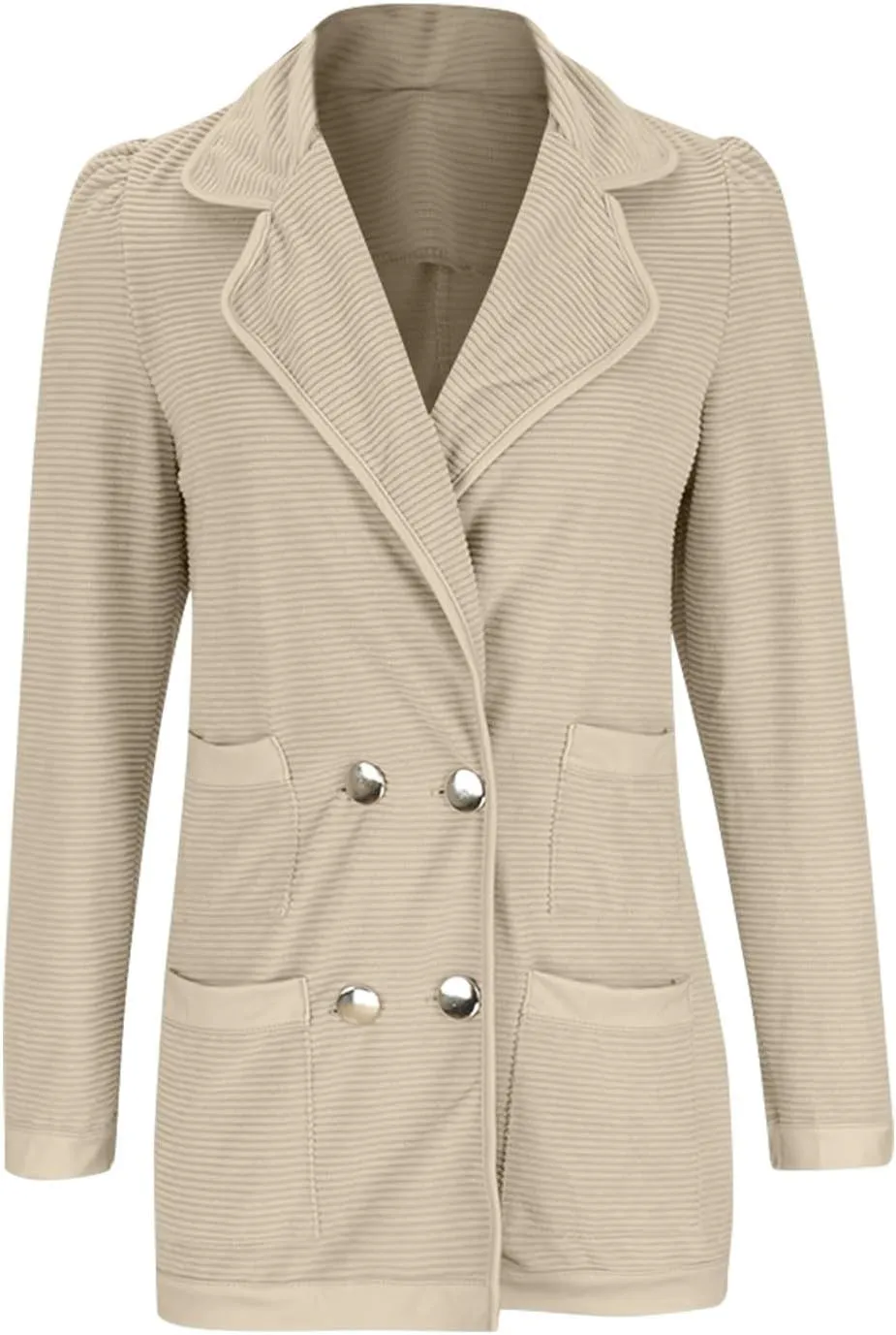Winter Jackets for Women Long Sleeve Turndown Collar Blazer Casual Comfy Button up Corduroy Coats Outerwear