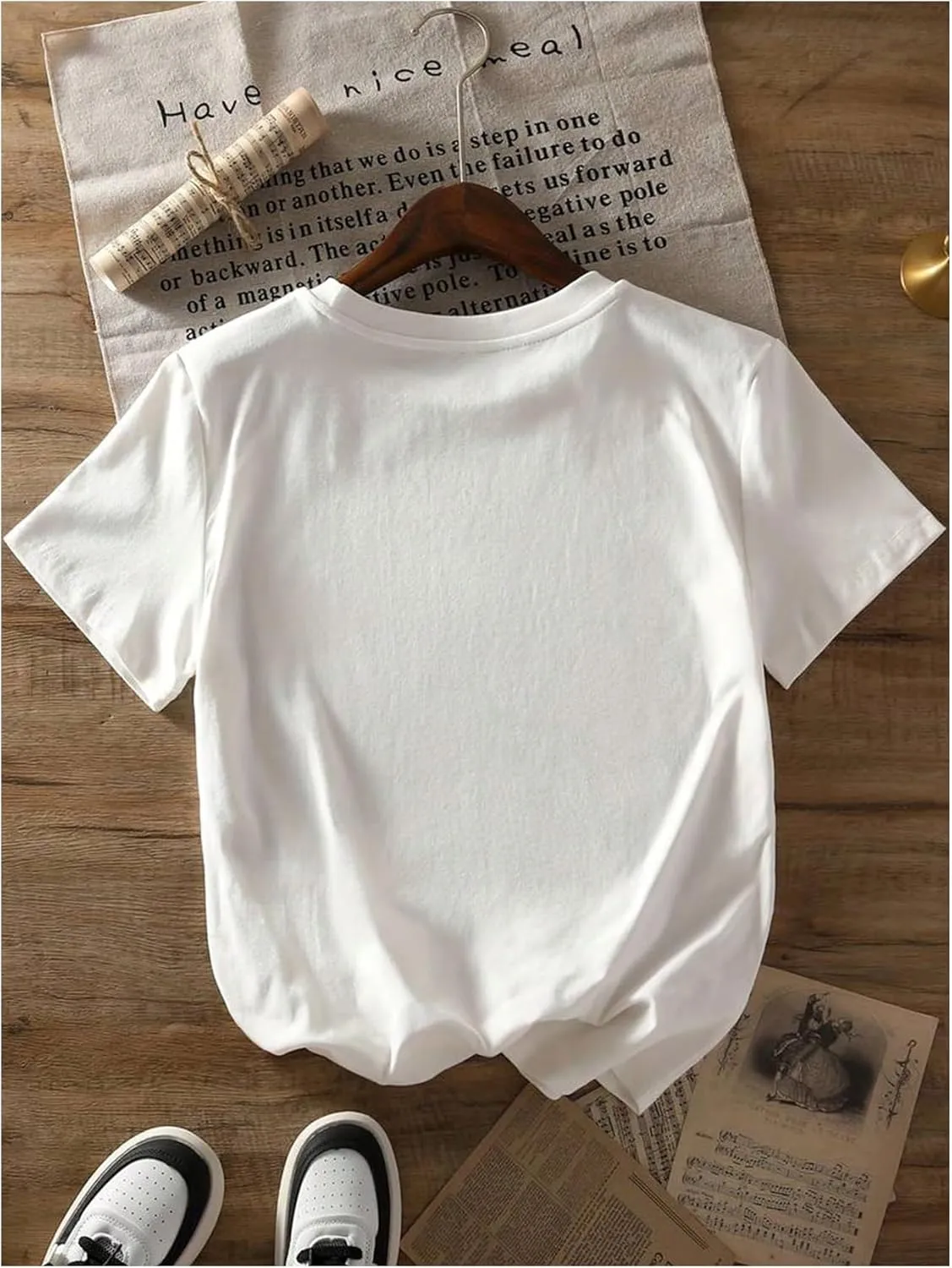 Women's Cherry Bow Graphic Tees Short Sleeve Crew Neck Summer T Shirt Tops for Women Trendy