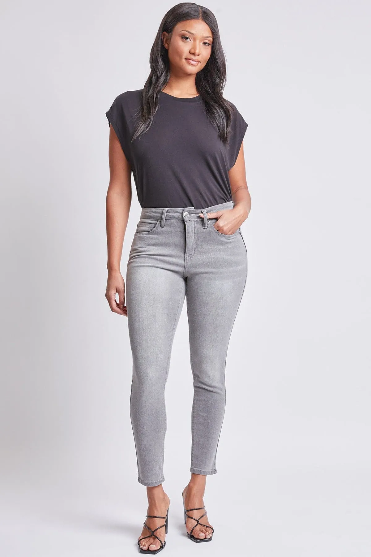 Women's Curvy Fit High Rise Skinny Jeans