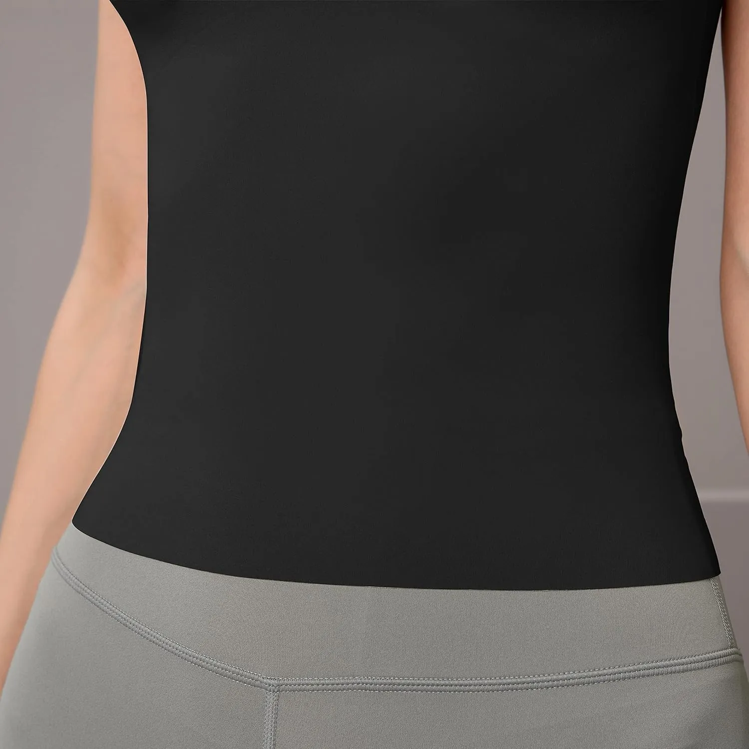 Women's Fit Camisole with Built in Bra - Spaghetti Straps Camis Tank