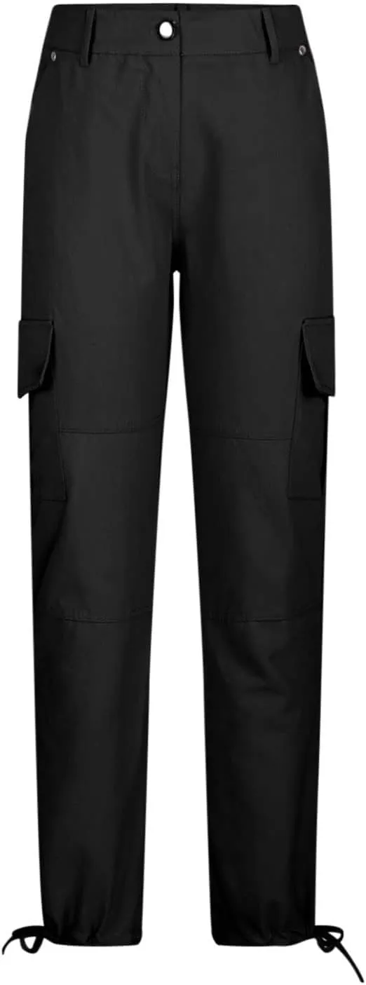 Women's High Waisted Jeans Strechy Straight Leg Denim Pants with Pockets Y2k Baggy Mid Waist Cropped Denim Pants