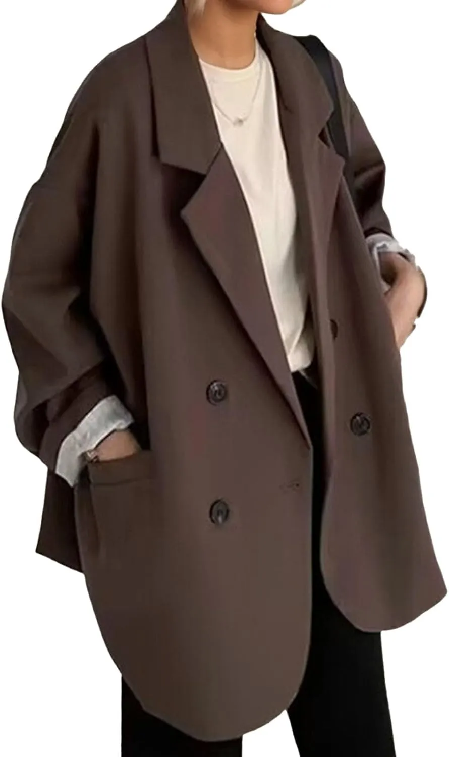 Women's Lightweight Suede Fitted Motorcycle Jacket Zip-up Cropped Coats Casual Faux Leather Asymmetrical Outerwear