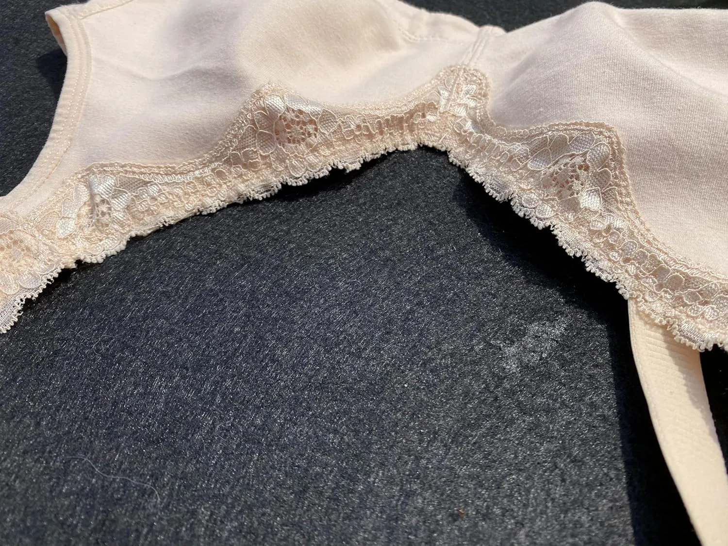 Women's Plus Size Soft Cotton Lace Mastectomy Bra Full Coverage Wirefree Non-Padded Pocket Bra