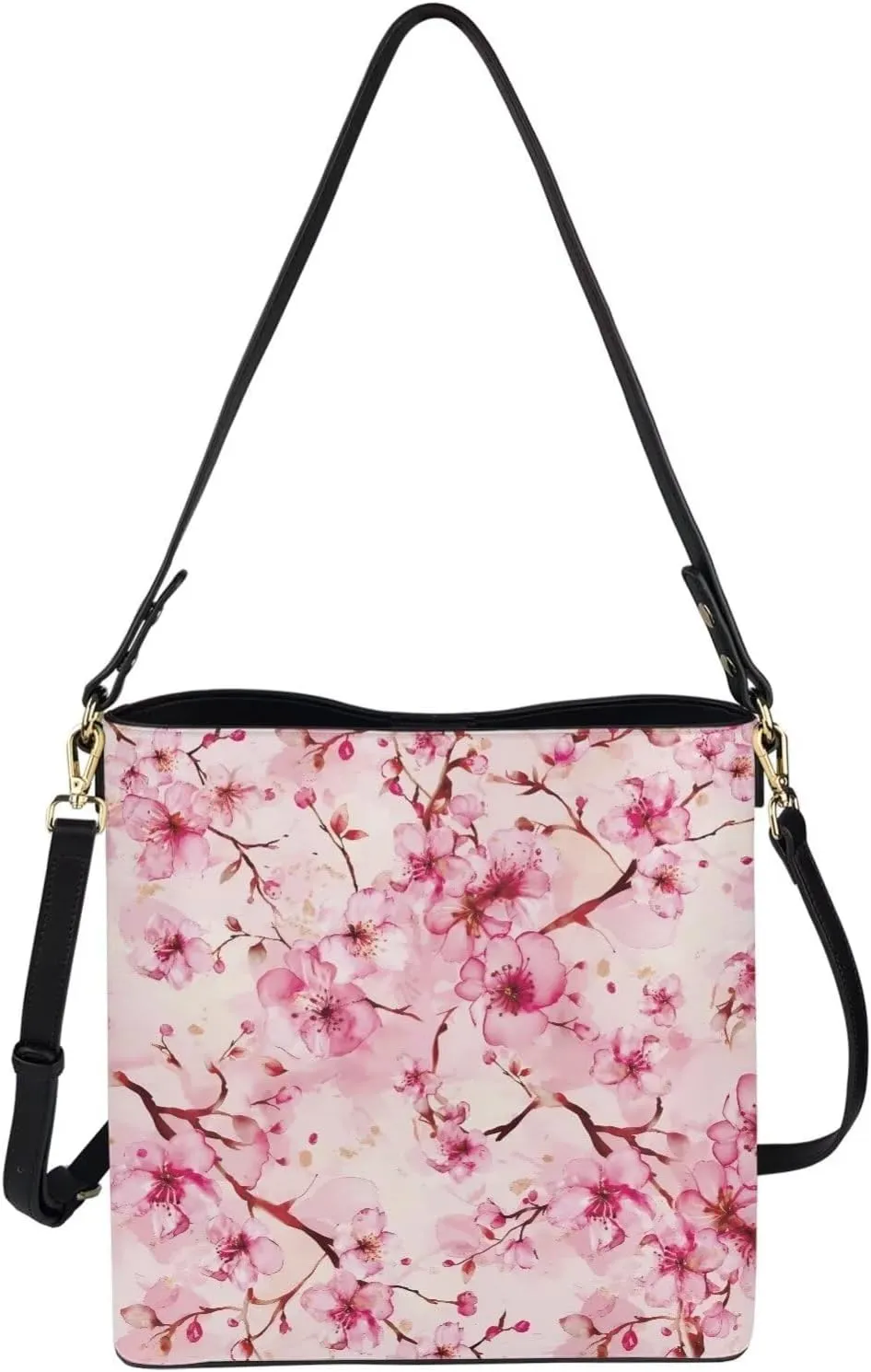 Womens Purse Tote Bags with Detachable Strap and Magnetic Snap Ladies Travel Shoulder Satchel