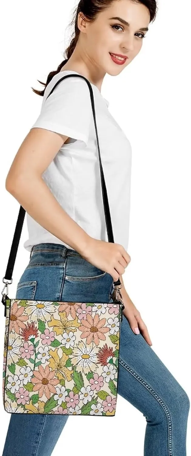 Womens Purse Tote Bags with Detachable Strap and Magnetic Snap Ladies Travel Shoulder Satchel