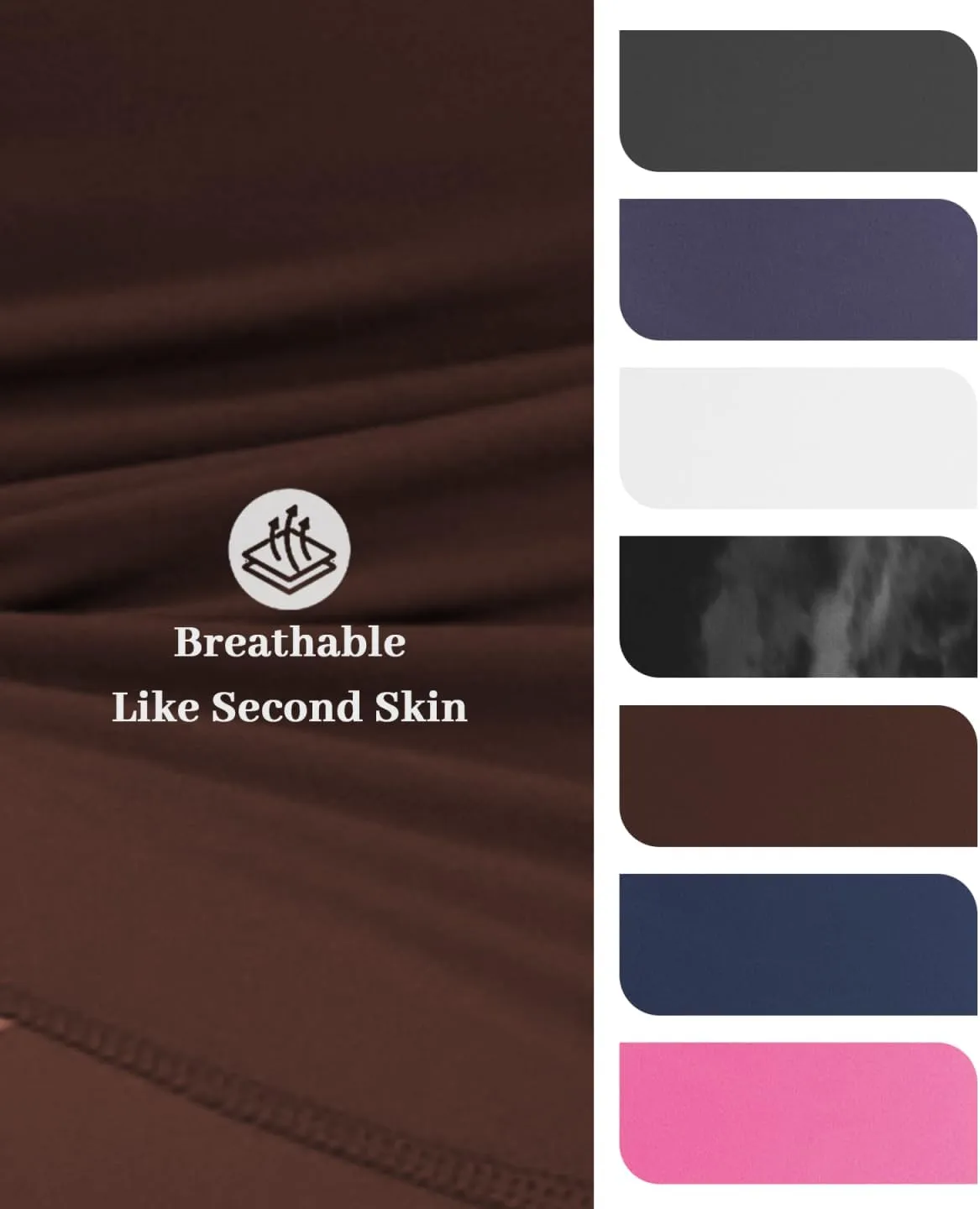 Women's Tummy Control Opaque Yoga Leggings - High Waisted Gym Workout Pants for Women XXS-XL