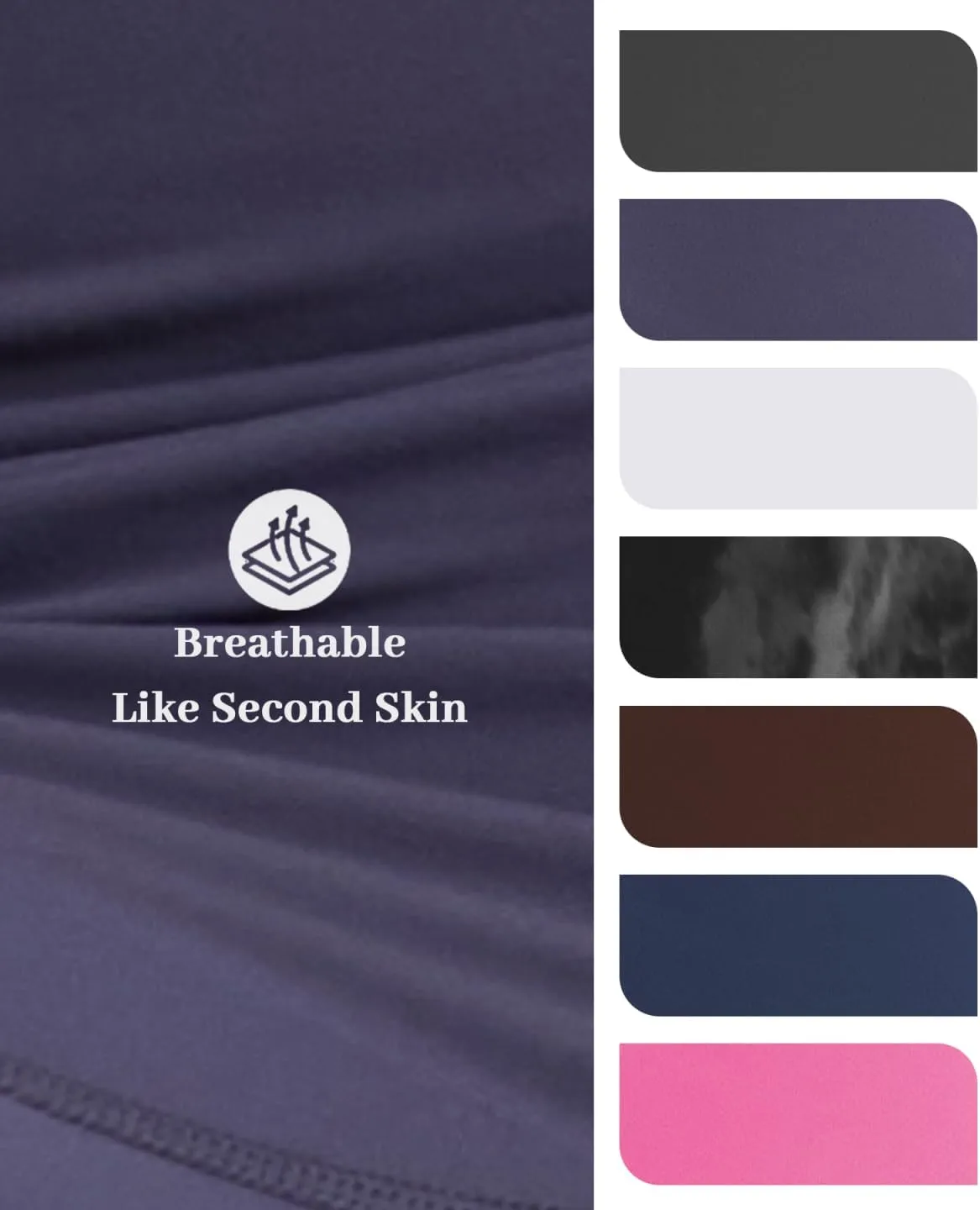 Women's Tummy Control Opaque Yoga Leggings - High Waisted Gym Workout Pants for Women XXS-XL
