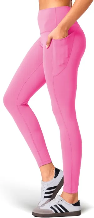 Women's Tummy Control Opaque Yoga Leggings - High Waisted Gym Workout Pants for Women XXS-XL