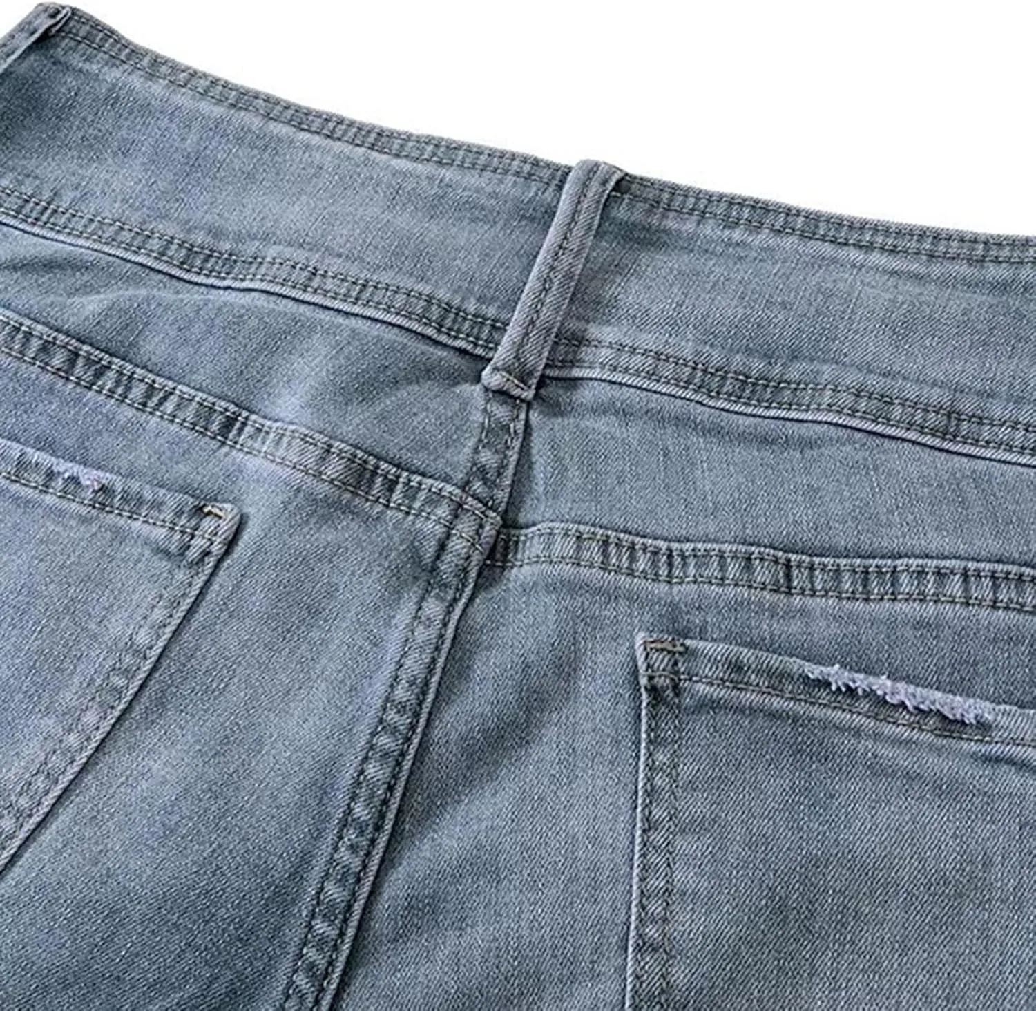 Women's Vintage Flare Jeans High Waist Stretch Denim Bell Bottoms Jeans Retro Bell-Bottomed Pants Plus Size