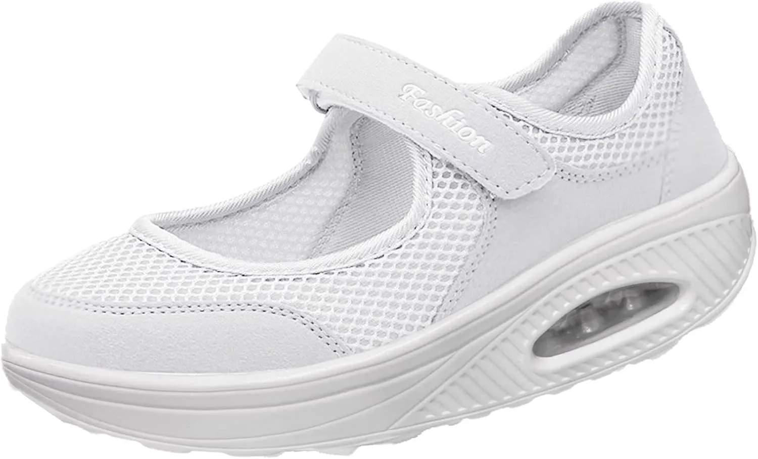 Women's Walking Shoes Comfortable Nurse Shoes Wide Non-Slip Sneakers Breathable Mesh Loafers Platform Orthopedic Sneakers