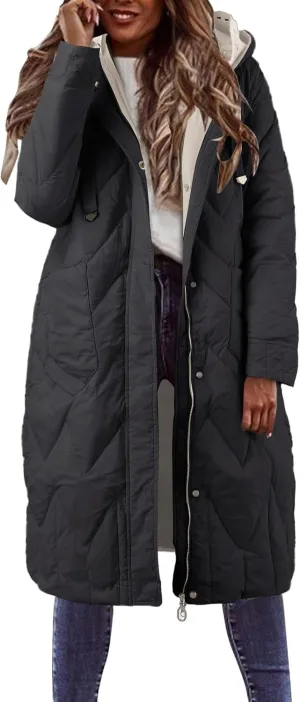 Womens Winter Coats Down Puffer Coat Women Black Puffer Coat Women Quilted Patchwork Jackets For Women