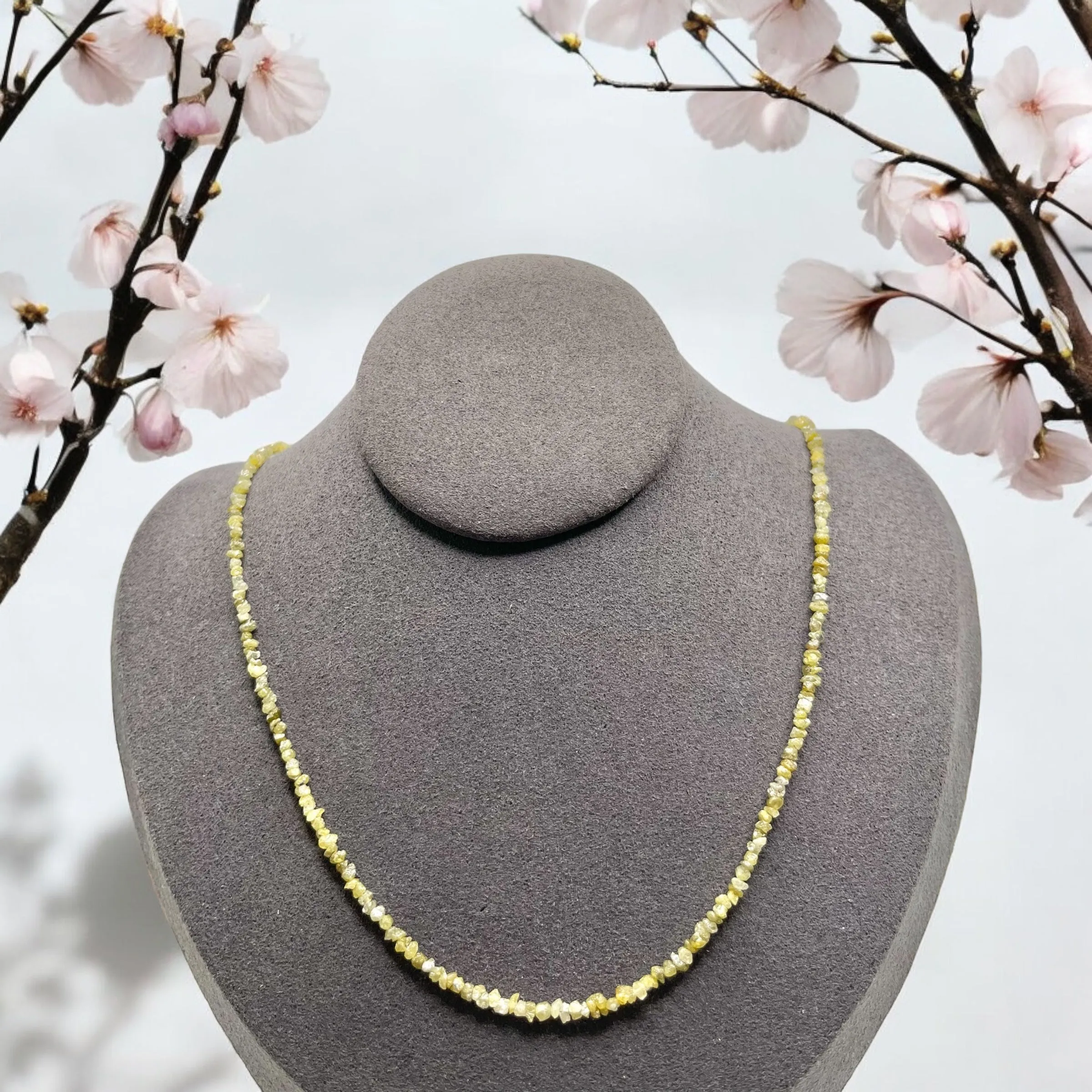 YELLOW DIAMOND NECKLACE